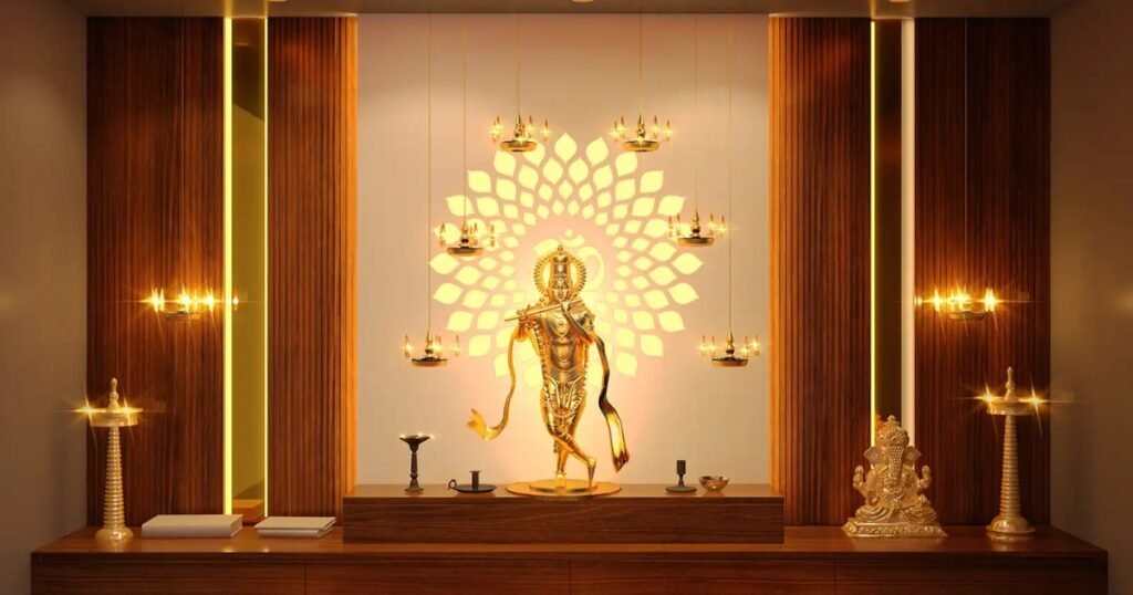 Modular Pooja Room Design in Narsing